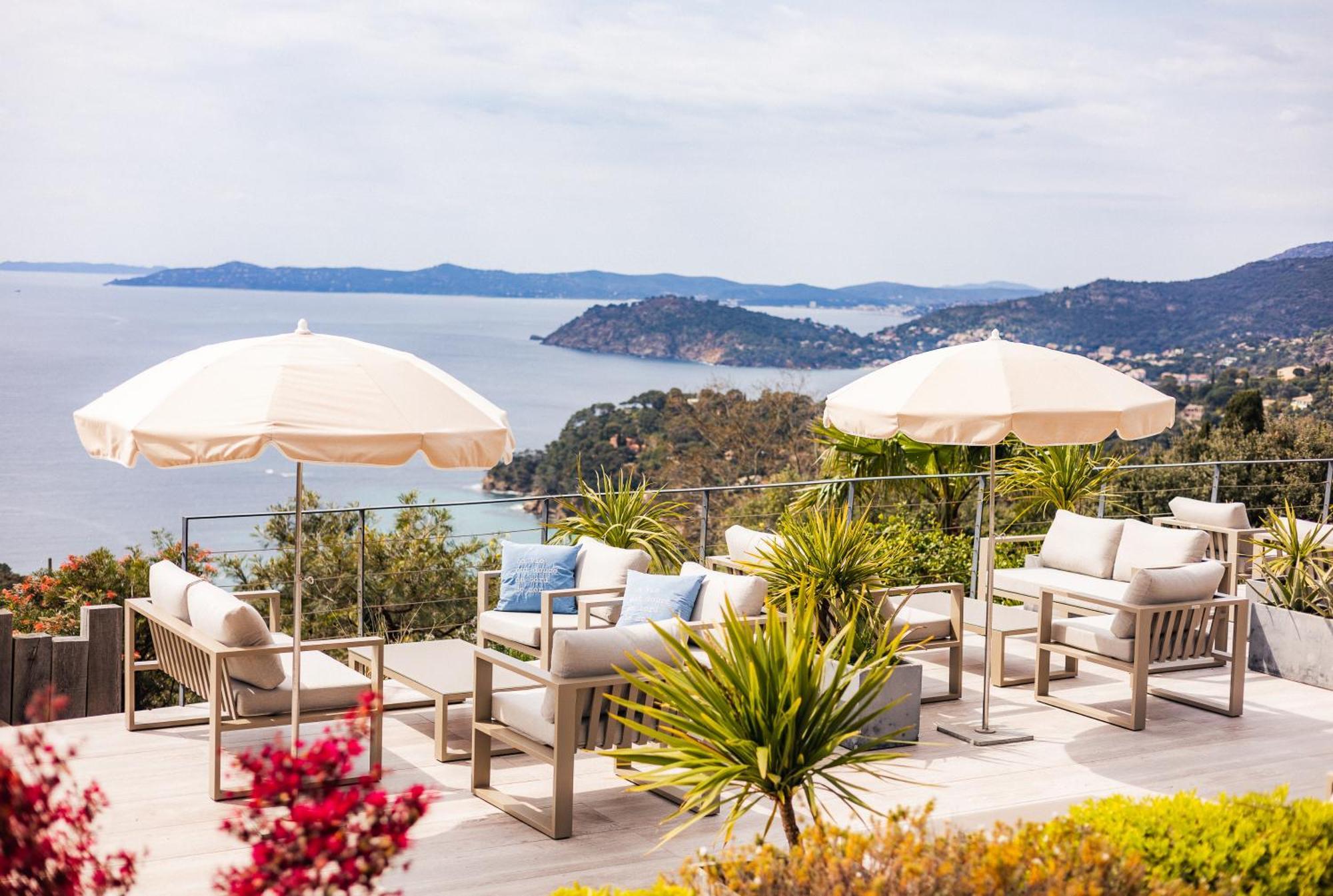 Hotel La Villa Douce Le Le Rayol-Canadel-sur-Mer Buitenkant foto