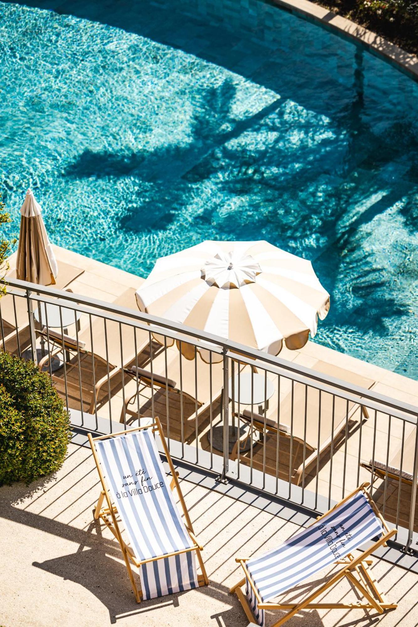 Hotel La Villa Douce Le Le Rayol-Canadel-sur-Mer Buitenkant foto