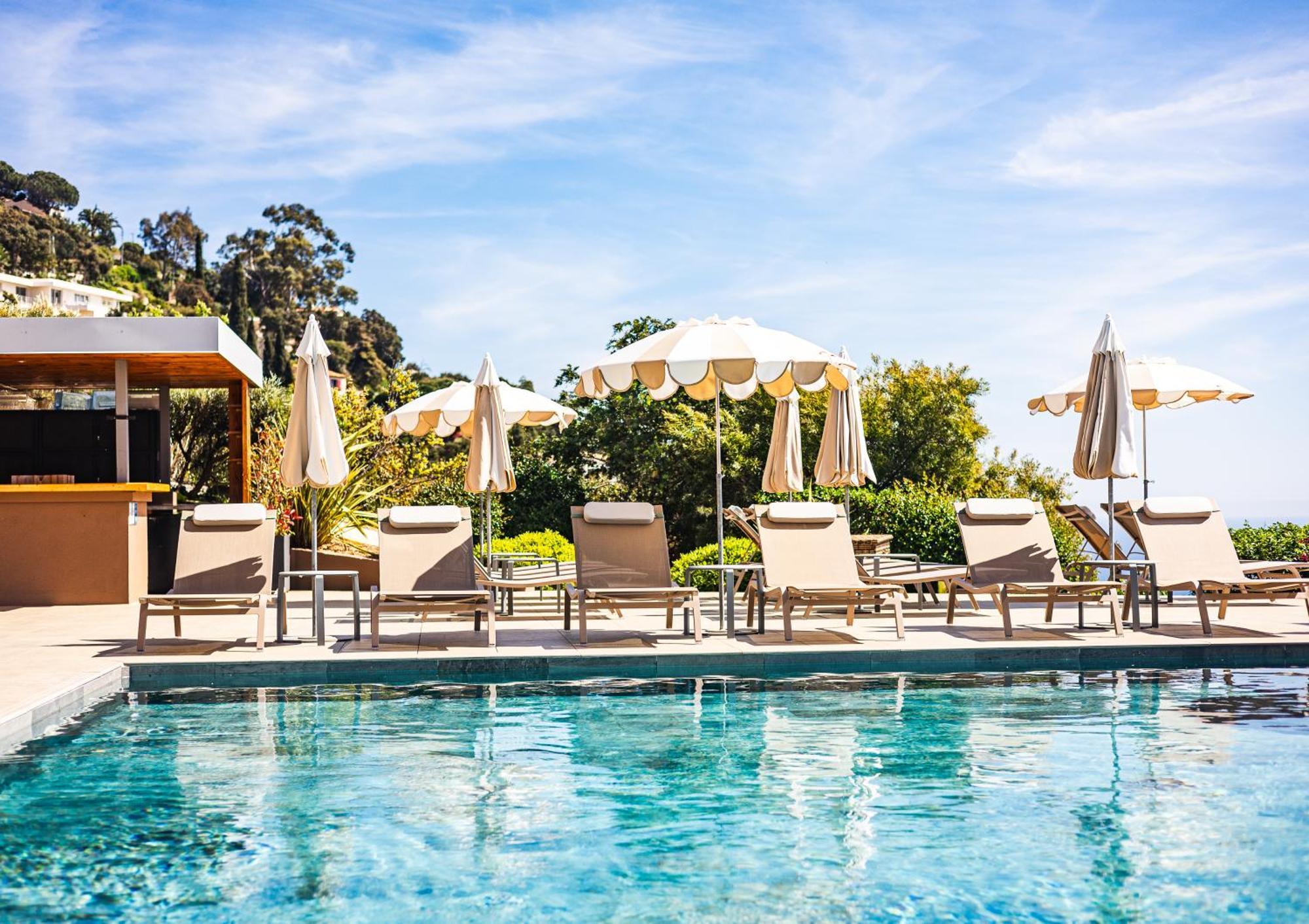 Hotel La Villa Douce Le Le Rayol-Canadel-sur-Mer Buitenkant foto